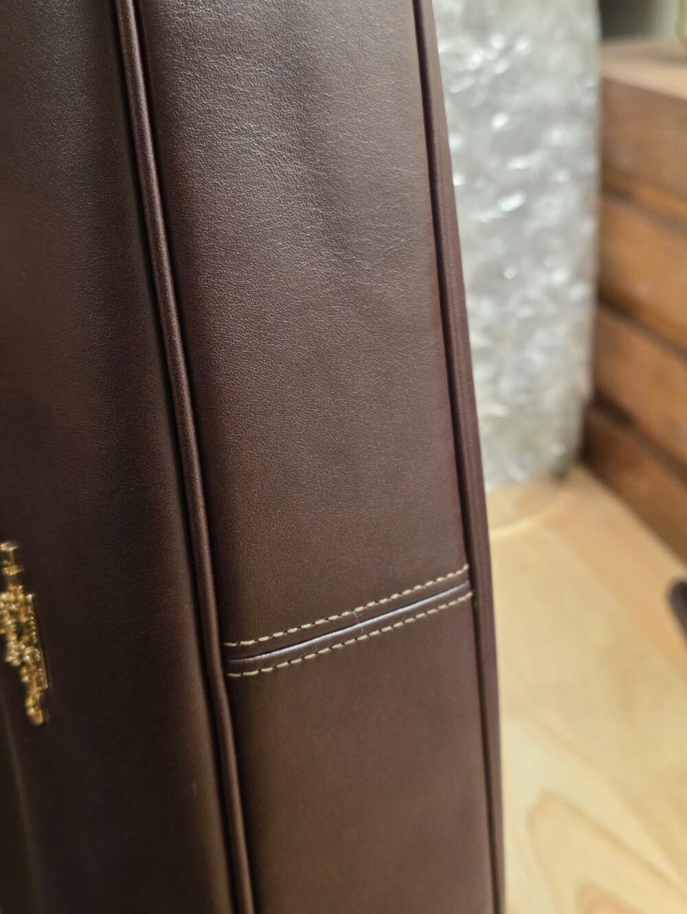 Coach Ella Shoulder Bag Espresso - Picture 9 of 13